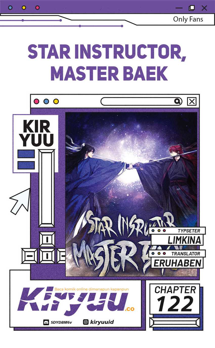 Number One Star Instructor Master Baek Chapter 122