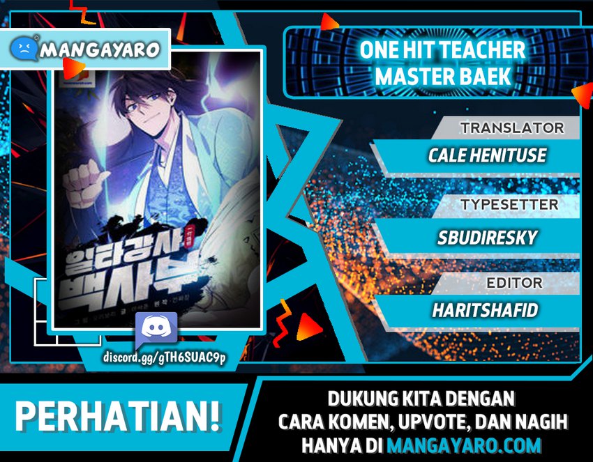 Number One Star Instructor Master Baek Chapter 14.1