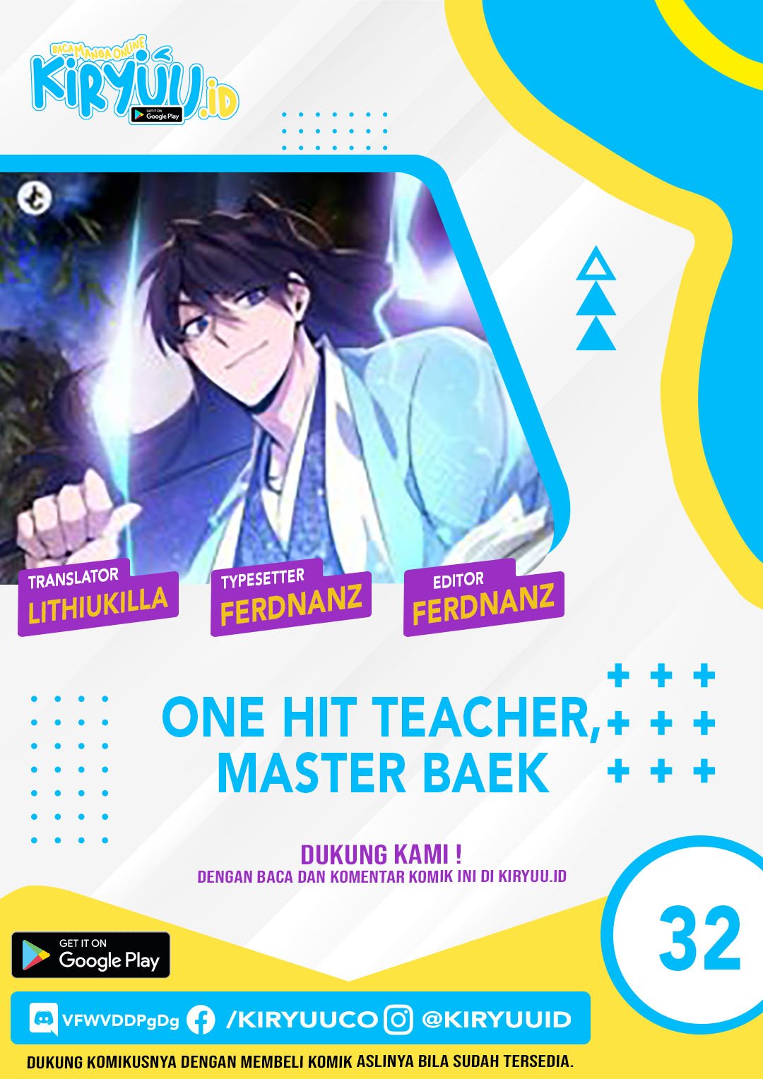 Number One Star Instructor Master Baek Chapter 32