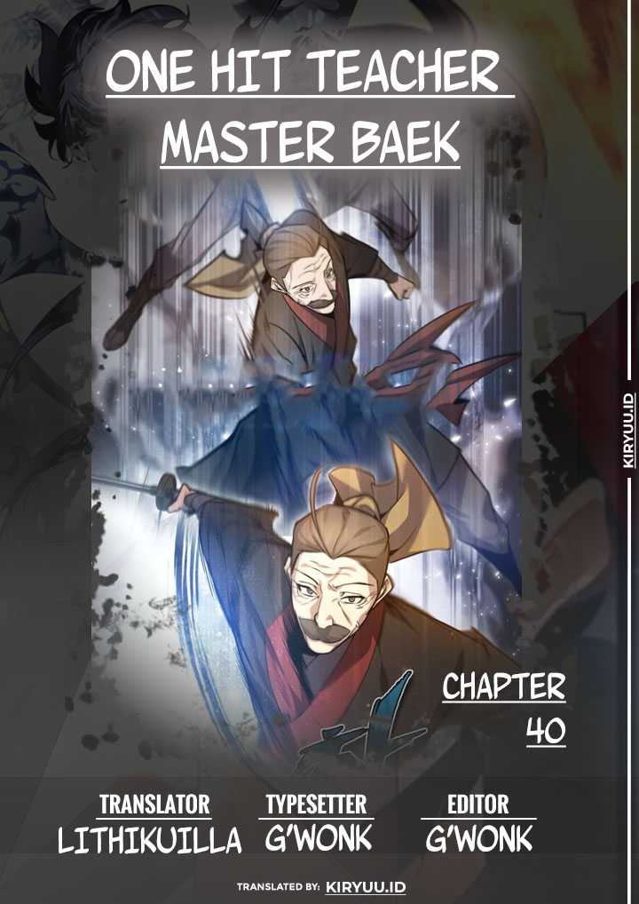 Number One Star Instructor Master Baek Chapter 40