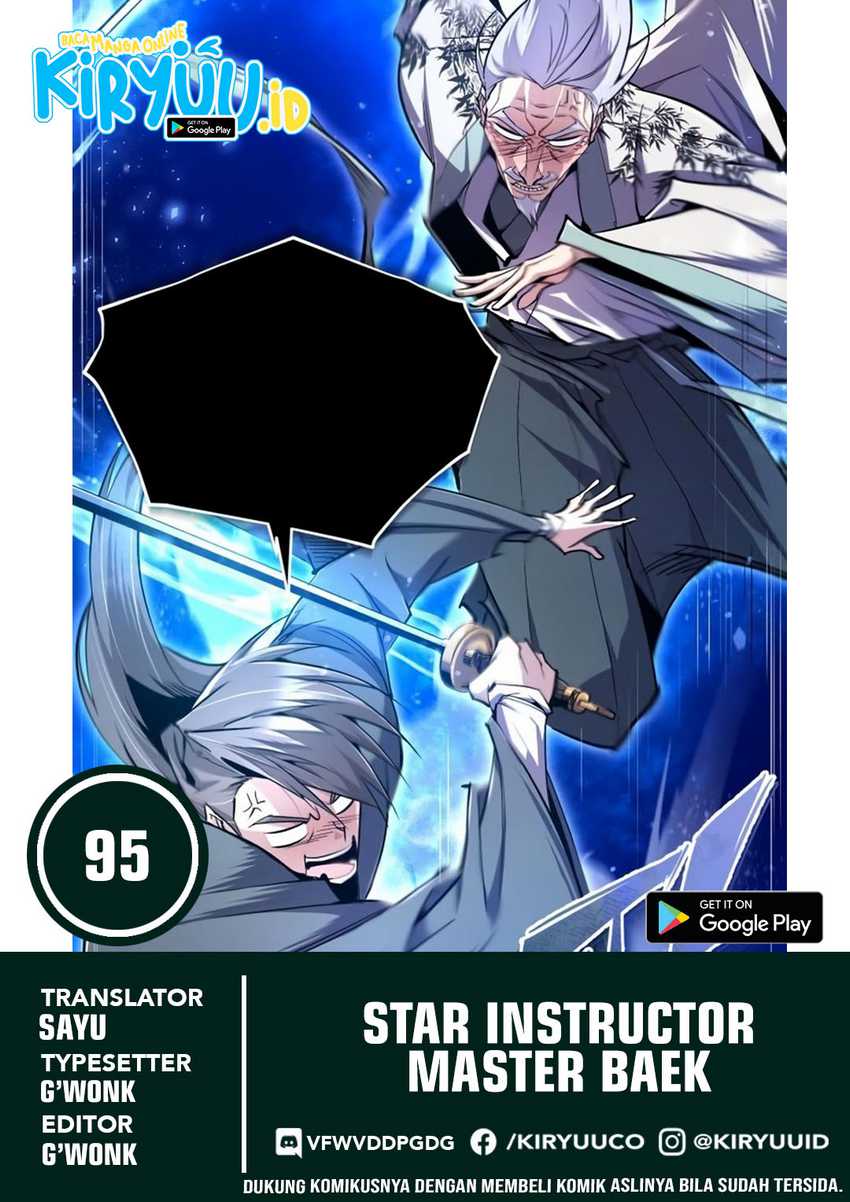 Number One Star Instructor Master Baek Chapter 95