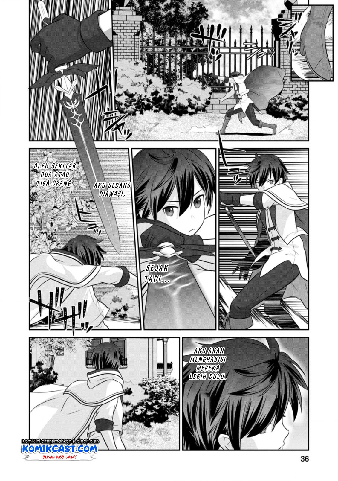 Tsuiho Saretanode, Ansatsu Ikka Jikiden no Kage Maho de Ojou no Goei Hajimemashita! Chapter 01.2 page 16