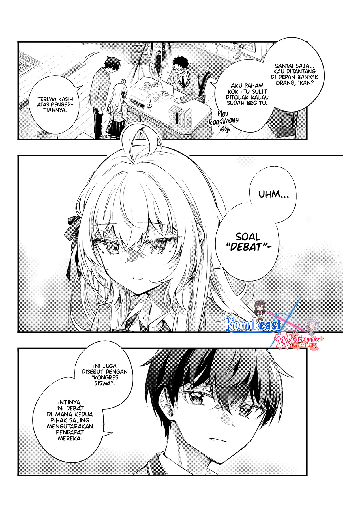 Tokidoki Bosotto Roshiago de Dereru Tonari no Alya-san Bahasa Indonesia Chapter 54