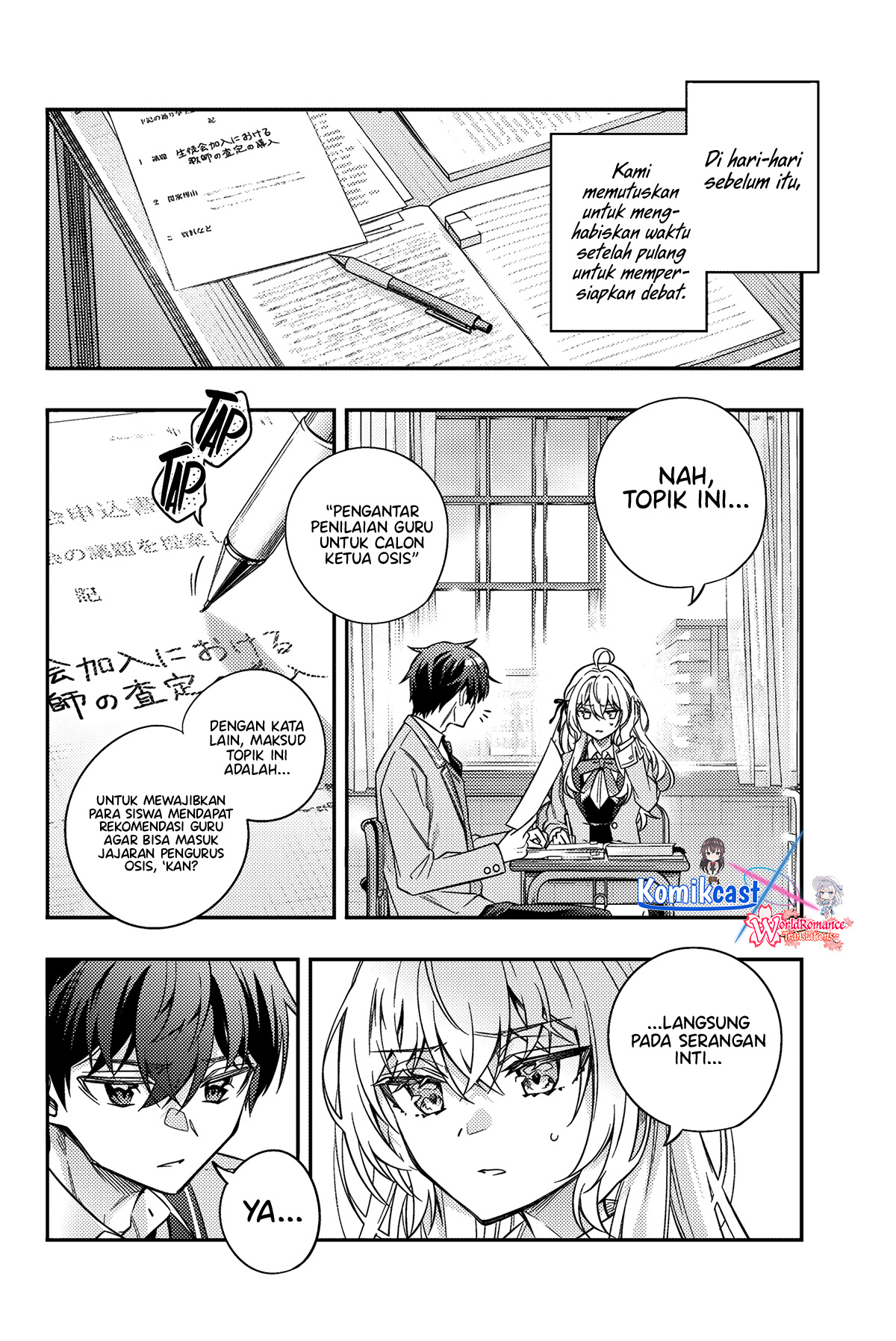 Tokidoki Bosotto Roshiago de Dereru Tonari no Alya-san Bahasa Indonesia Chapter 55