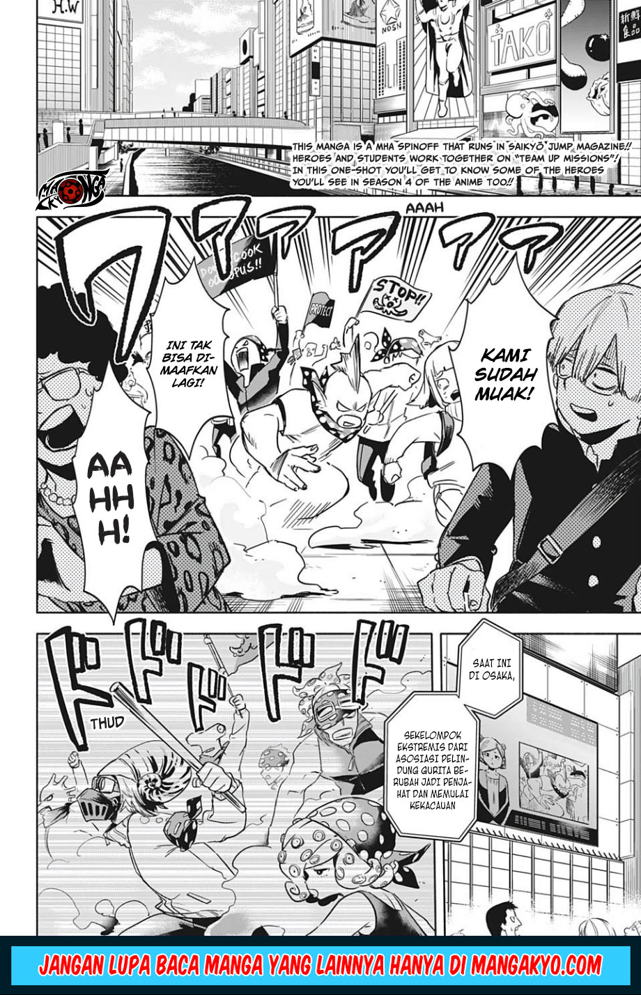 Boku no Hero Academia Team Up Mission Chapter 01.5