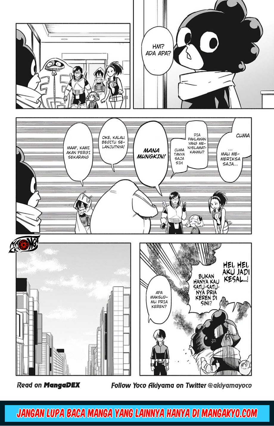 Boku no Hero Academia Team Up Mission Chapter 01.5