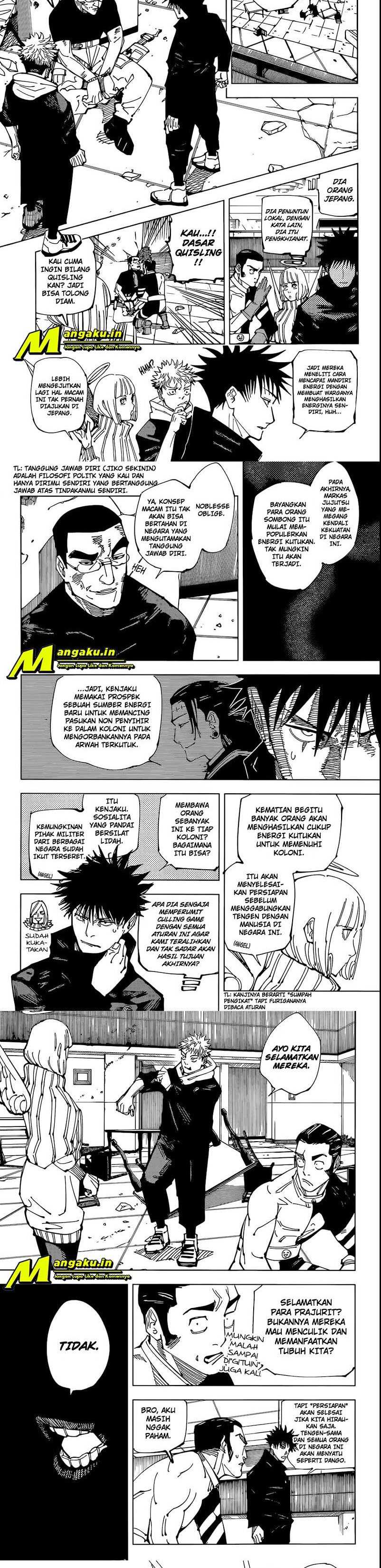 Jujutsu Kaisen Chapter 210