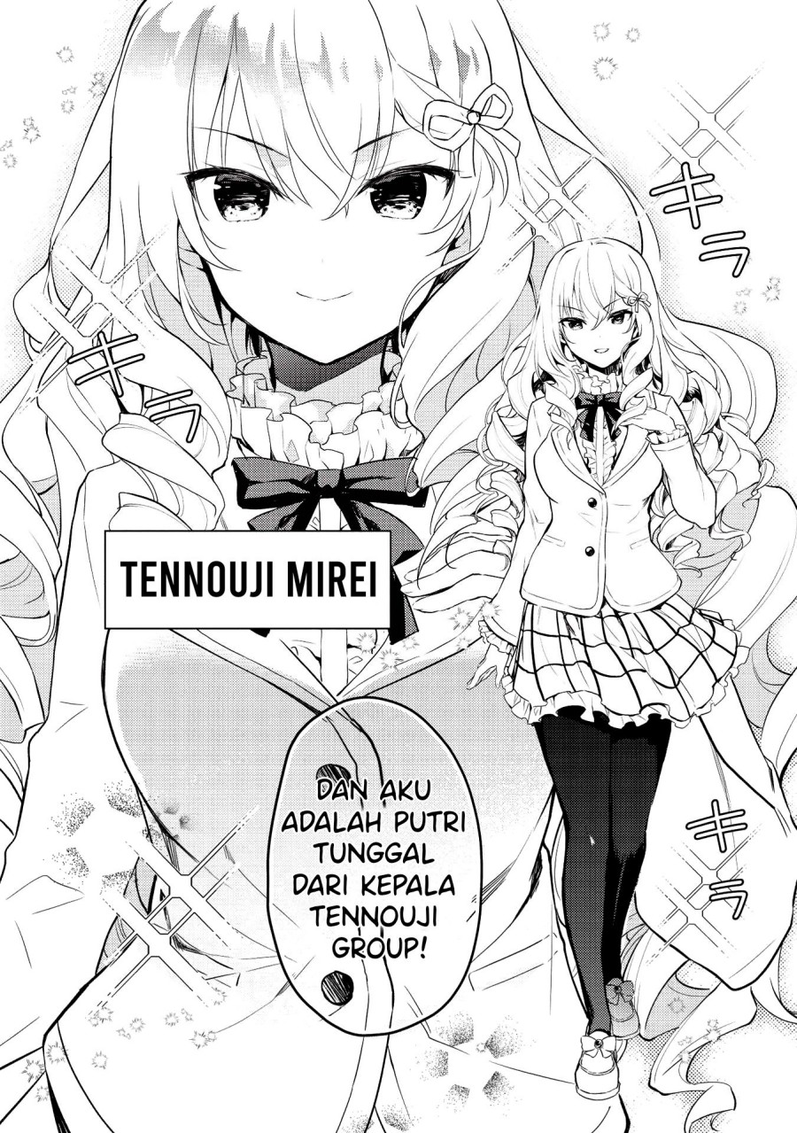 Saijo no Osewa ~Takane no Hana Darakena Meimon Kou de, Gakuin Ichi no Ojou-sama (Seikatsu Noryoku Kaimu) o Kagenagara Osewa suru Koto ni Narimashita~ chapter 5 halaman 7