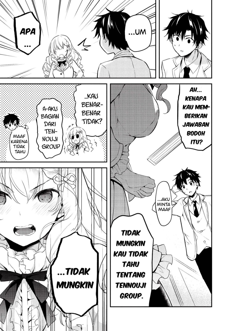 Saijo no Osewa ~Takane no Hana Darakena Meimon Kou de, Gakuin Ichi no Ojou-sama (Seikatsu Noryoku Kaimu) o Kagenagara Osewa suru Koto ni Narimashita~ chapter 5 halaman 8