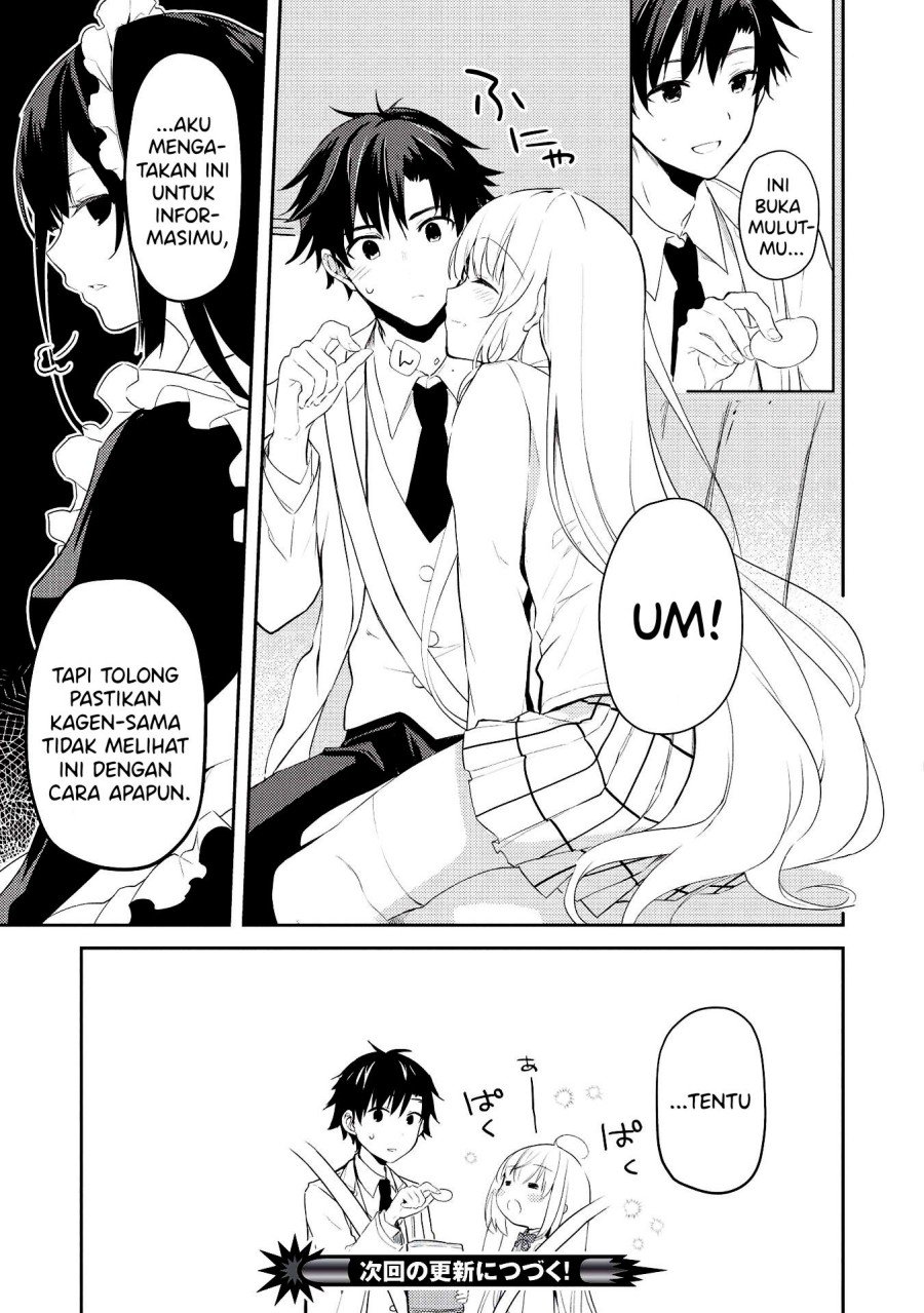 Saijo no Osewa ~Takane no Hana Darakena Meimon Kou de, Gakuin Ichi no Ojou-sama (Seikatsu Noryoku Kaimu) o Kagenagara Osewa suru Koto ni Narimashita~ chapter 5 halaman 24
