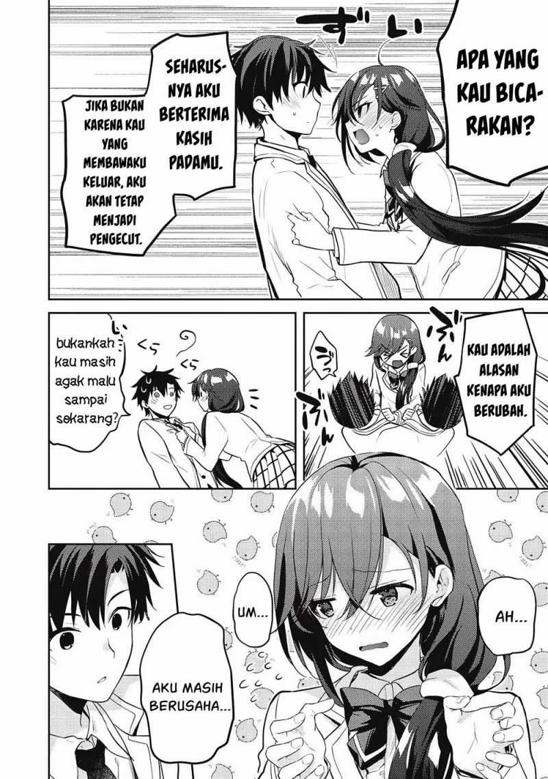 Saijo no Osewa ~Takane no Hana Darakena Meimon Kou de, Gakuin Ichi no Ojou-sama (Seikatsu Noryoku Kaimu) o Kagenagara Osewa suru Koto ni Narimashita~ chapter 7 halaman 24