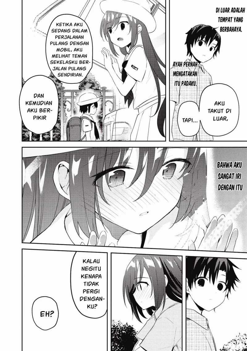 Saijo no Osewa ~Takane no Hana Darakena Meimon Kou de, Gakuin Ichi no Ojou-sama (Seikatsu Noryoku Kaimu) o Kagenagara Osewa suru Koto ni Narimashita~ chapter 7 halaman 14