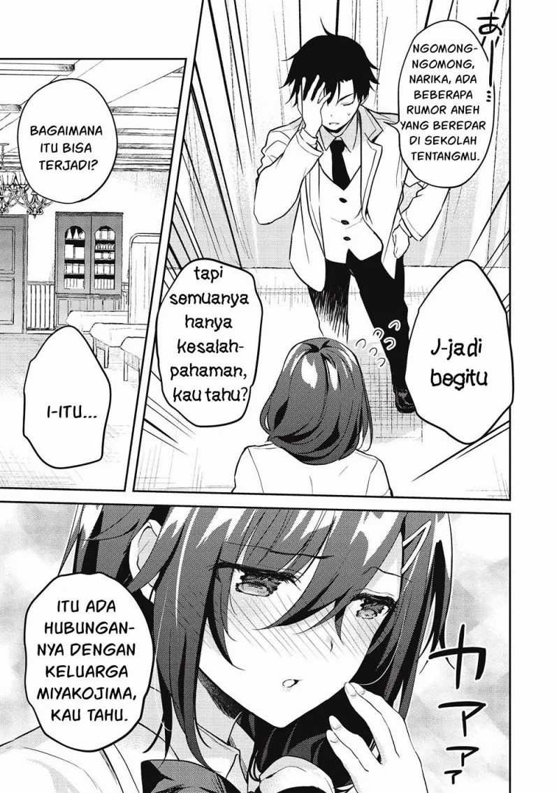 Saijo no Osewa ~Takane no Hana Darakena Meimon Kou de, Gakuin Ichi no Ojou-sama (Seikatsu Noryoku Kaimu) o Kagenagara Osewa suru Koto ni Narimashita~ chapter 7 halaman 27