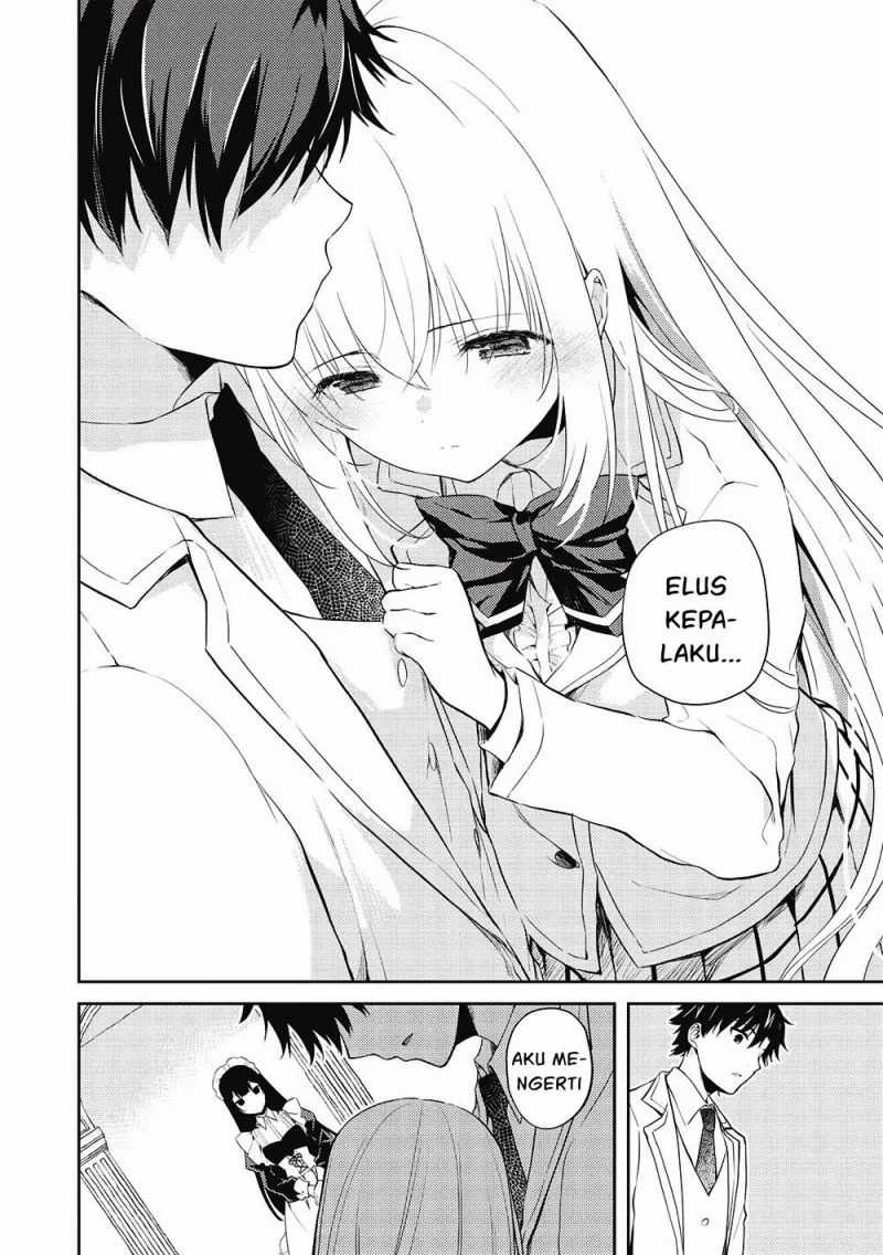 Saijo no Osewa ~Takane no Hana Darakena Meimon Kou de, Gakuin Ichi no Ojou-sama (Seikatsu Noryoku Kaimu) o Kagenagara Osewa suru Koto ni Narimashita~ chapter 8 halaman 20