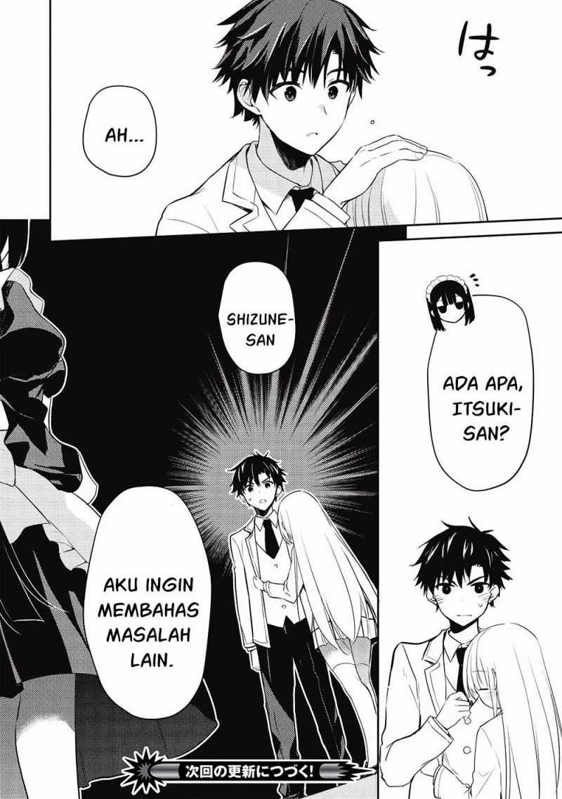 Saijo no Osewa ~Takane no Hana Darakena Meimon Kou de, Gakuin Ichi no Ojou-sama (Seikatsu Noryoku Kaimu) o Kagenagara Osewa suru Koto ni Narimashita~ chapter 8 halaman 22