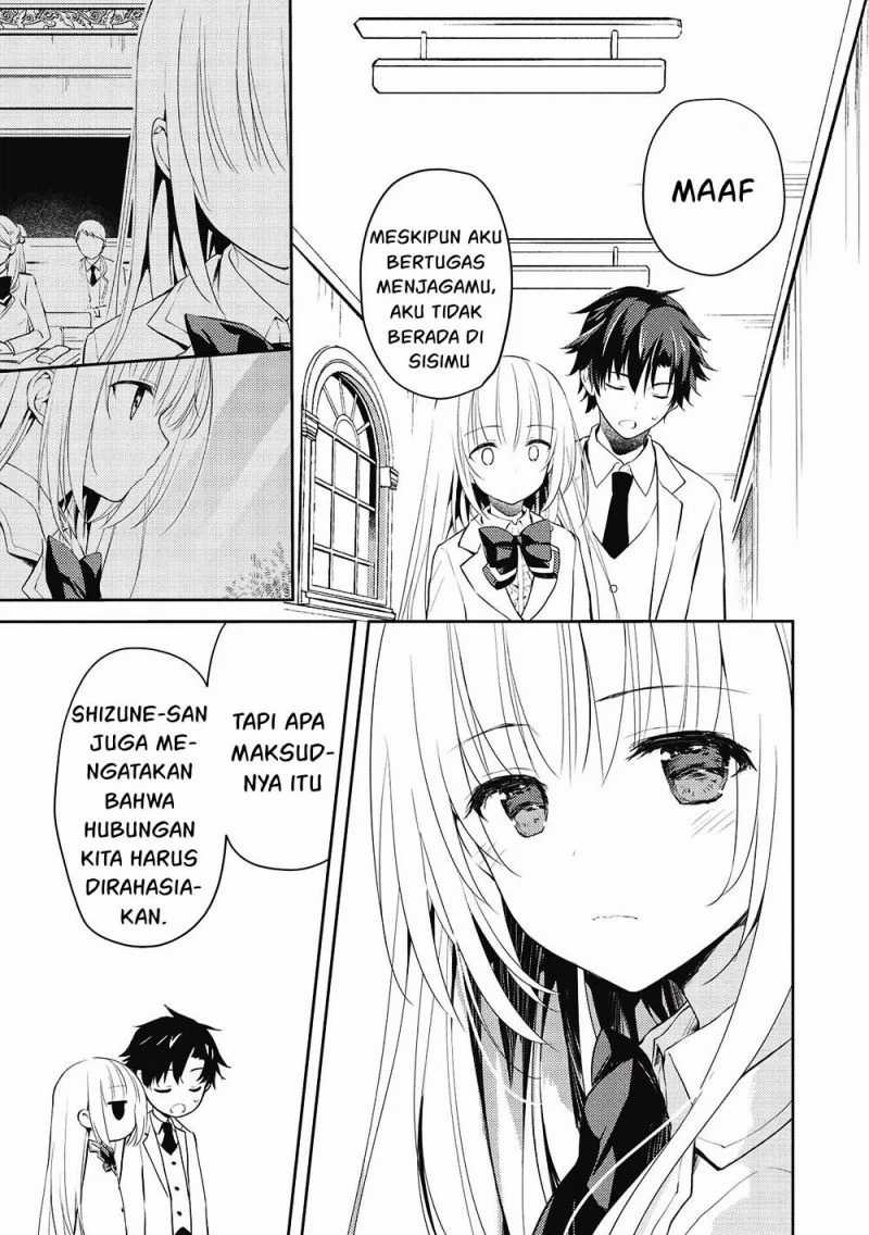 Saijo no Osewa ~Takane no Hana Darakena Meimon Kou de, Gakuin Ichi no Ojou-sama (Seikatsu Noryoku Kaimu) o Kagenagara Osewa suru Koto ni Narimashita~ chapter 8 halaman 11