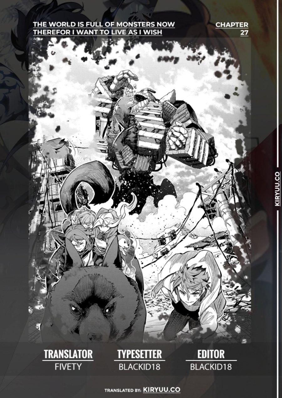 Monster ga Afureru Sekai ni Natta Node, Suki ni Ikitai to Omoimasu Chapter 27