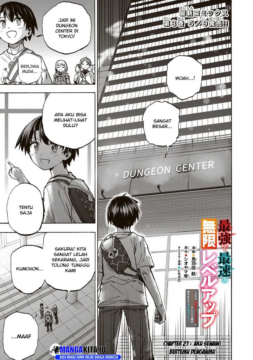 Saikyou de Saisoku no Mugen Level Up Chapter 27