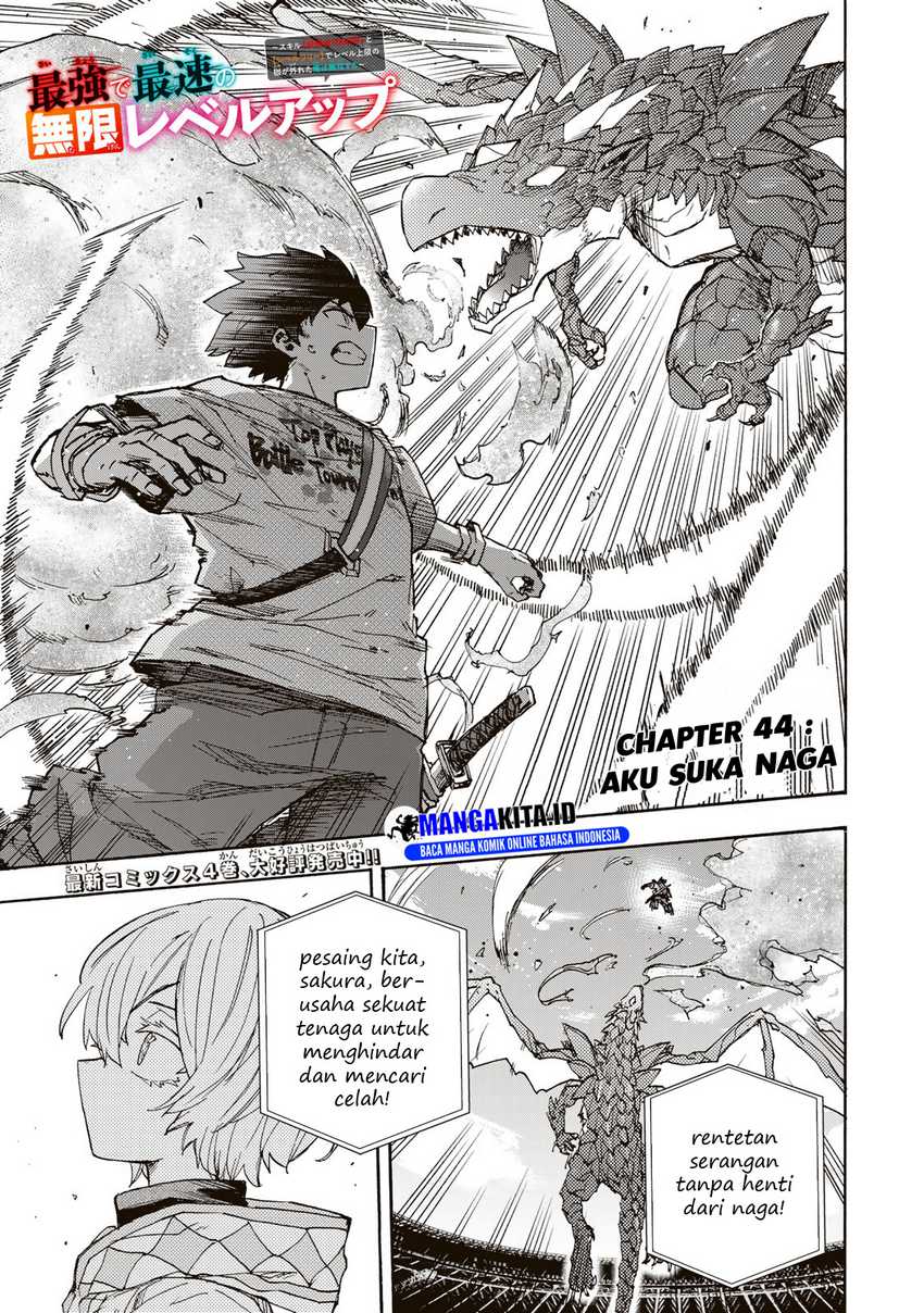 Saikyou de Saisoku no Mugen Level Up Chapter 44