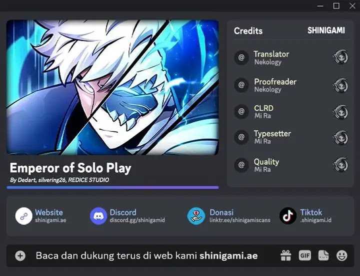 Emperor Of Solo Play Chapter 04