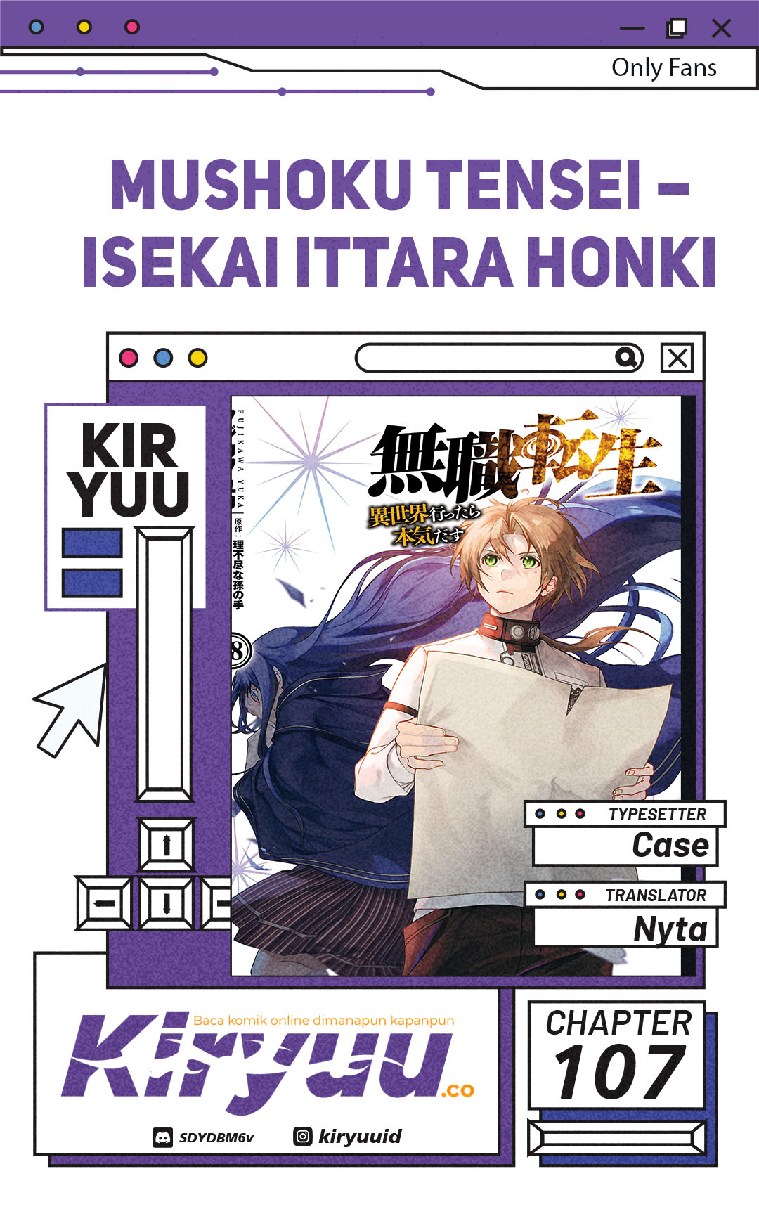 Mushoku Tensei: Isekai Ittara Honki Dasu Chapter 107