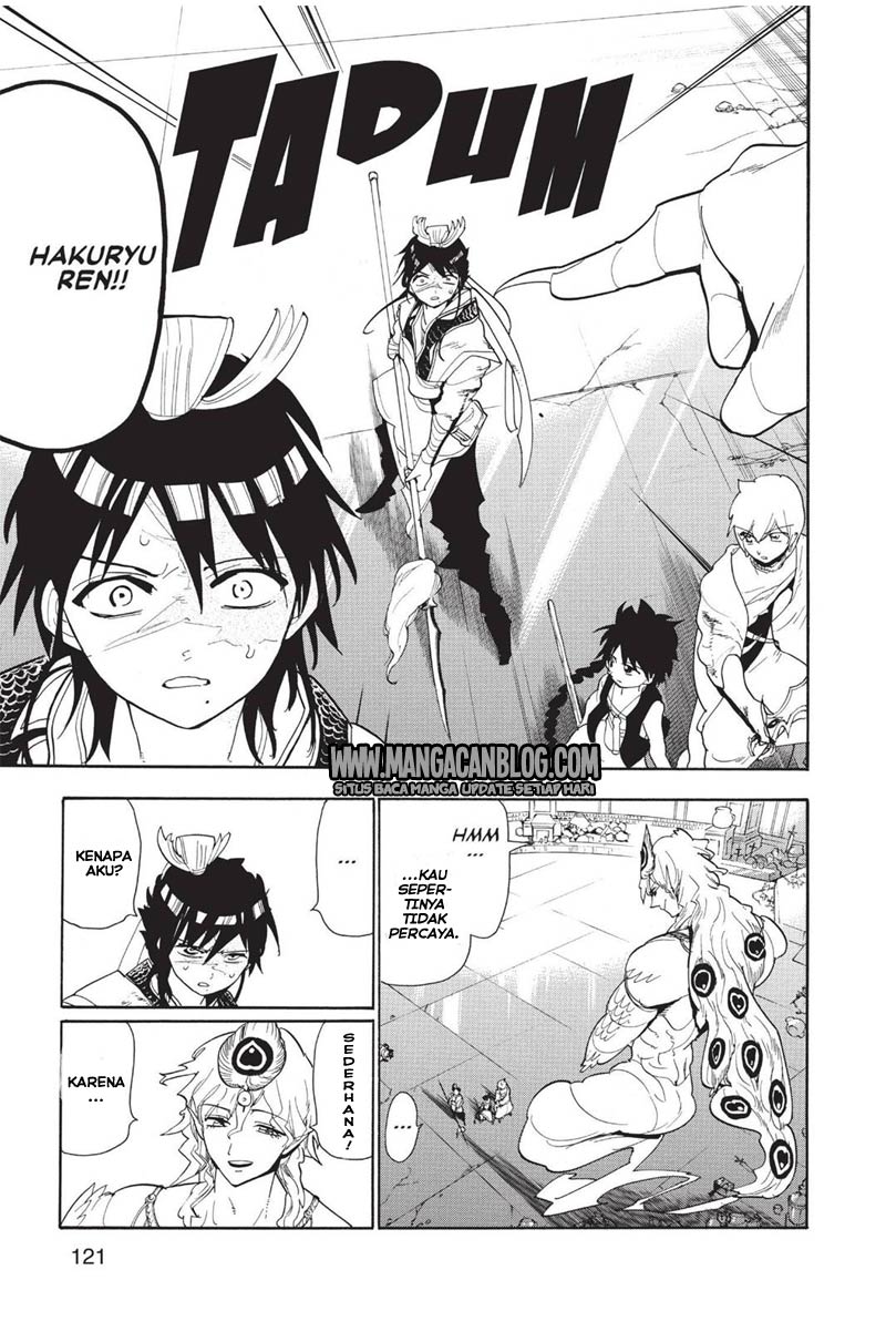 Magi &#8211; Labyrinth of Magic Chapter 105