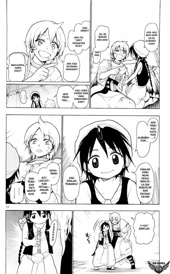 Magi – Labyrinth of Magic Chapter 14 page 9