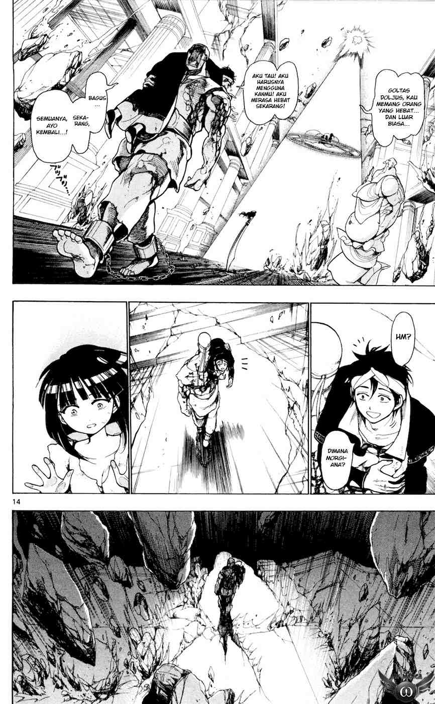 Magi – Labyrinth of Magic Chapter 15 page 13