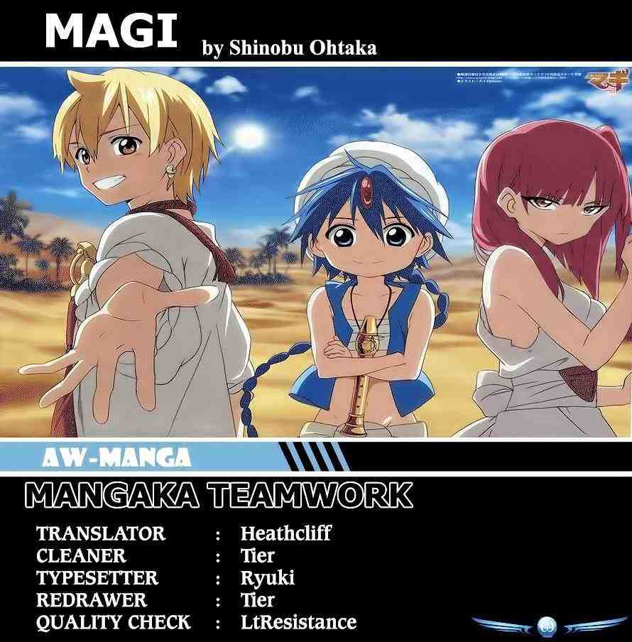 Magi – Labyrinth of Magic Chapter 15 page 1
