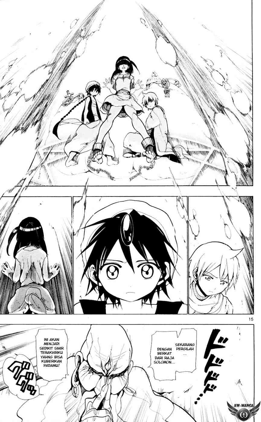Magi – Labyrinth of Magic Chapter 15 page 14