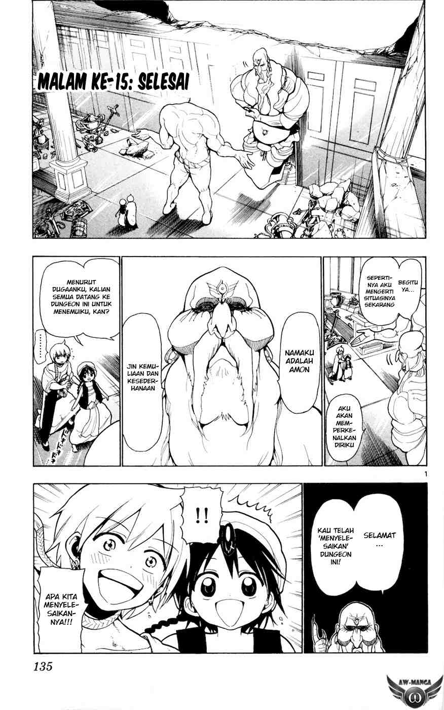 Magi – Labyrinth of Magic Chapter 15 page 2