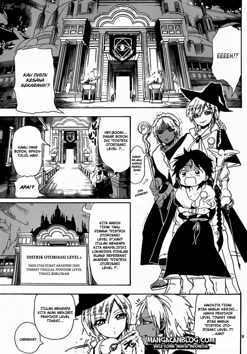 Magi &#8211; Labyrinth of Magic Chapter 154