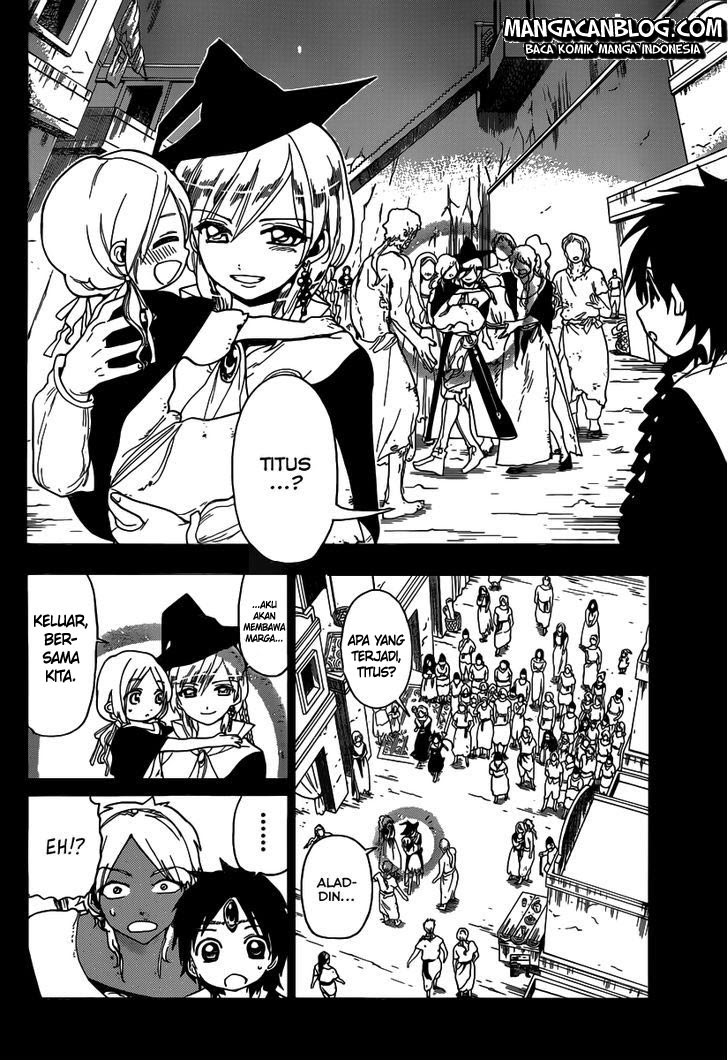 Magi &#8211; Labyrinth of Magic Chapter 156