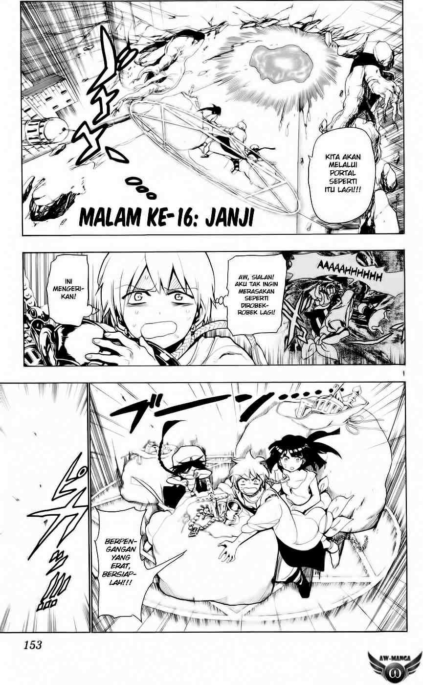 Magi &#8211; Labyrinth of Magic Chapter 16