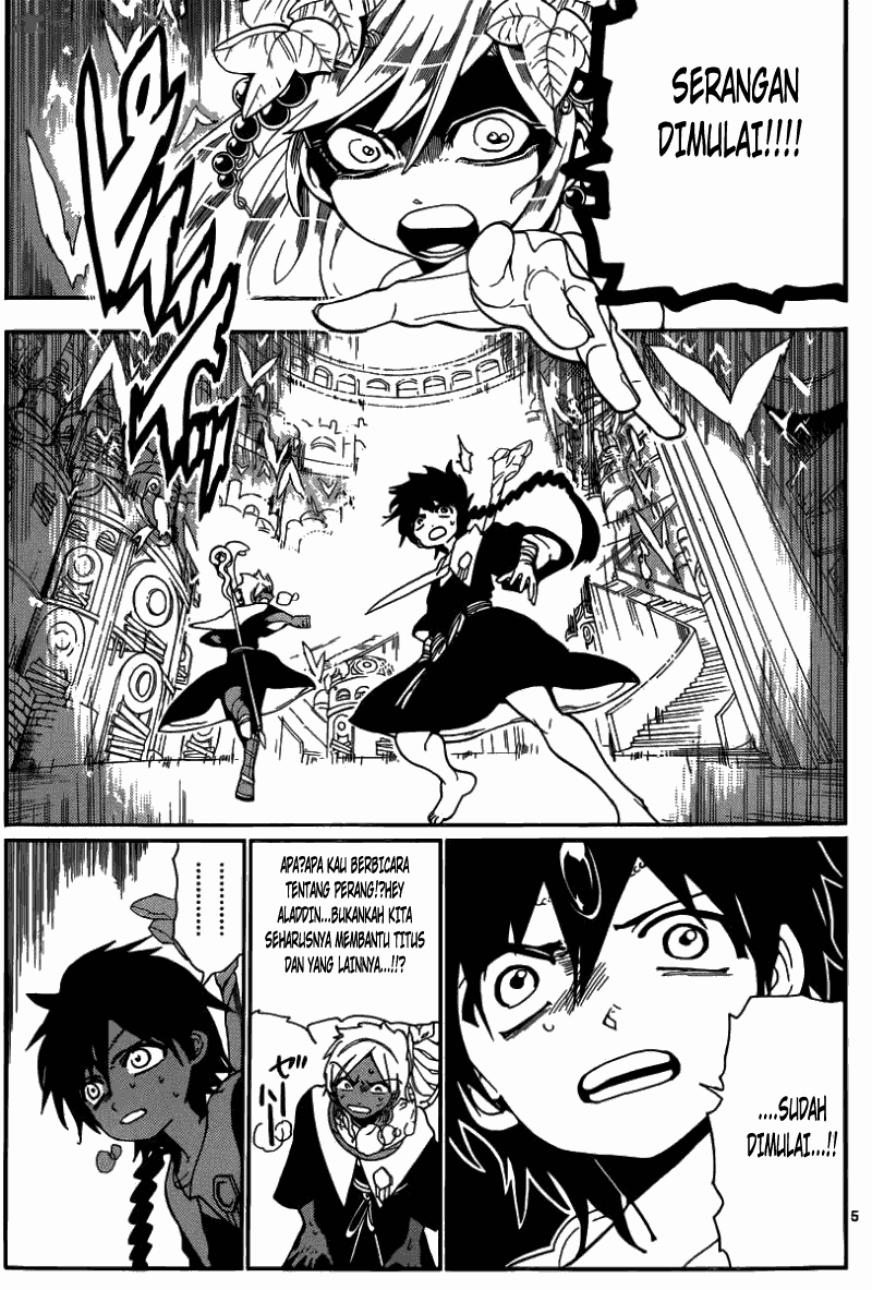 Magi &#8211; Labyrinth of Magic Chapter 168