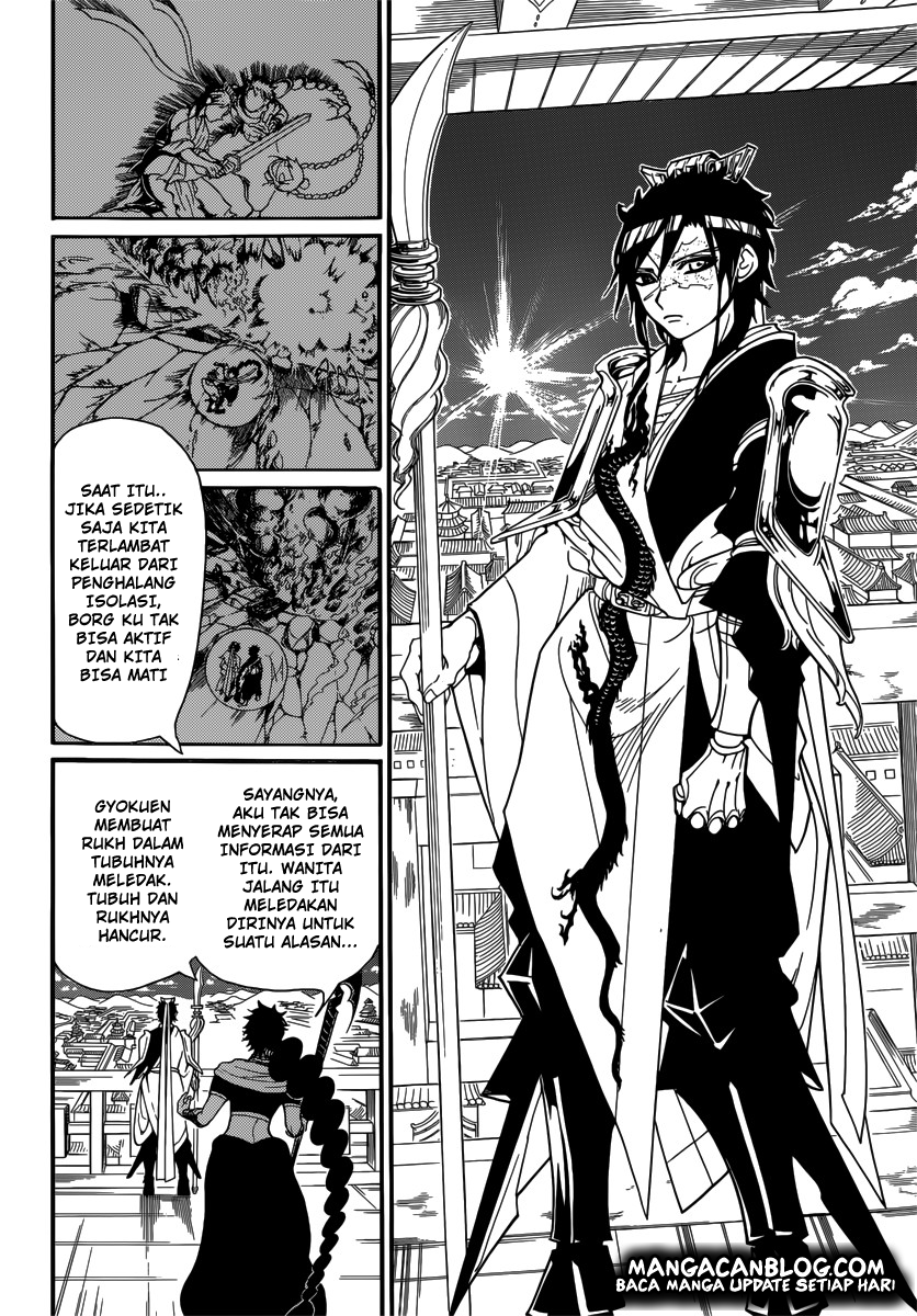 Magi &#8211; Labyrinth of Magic Chapter 250