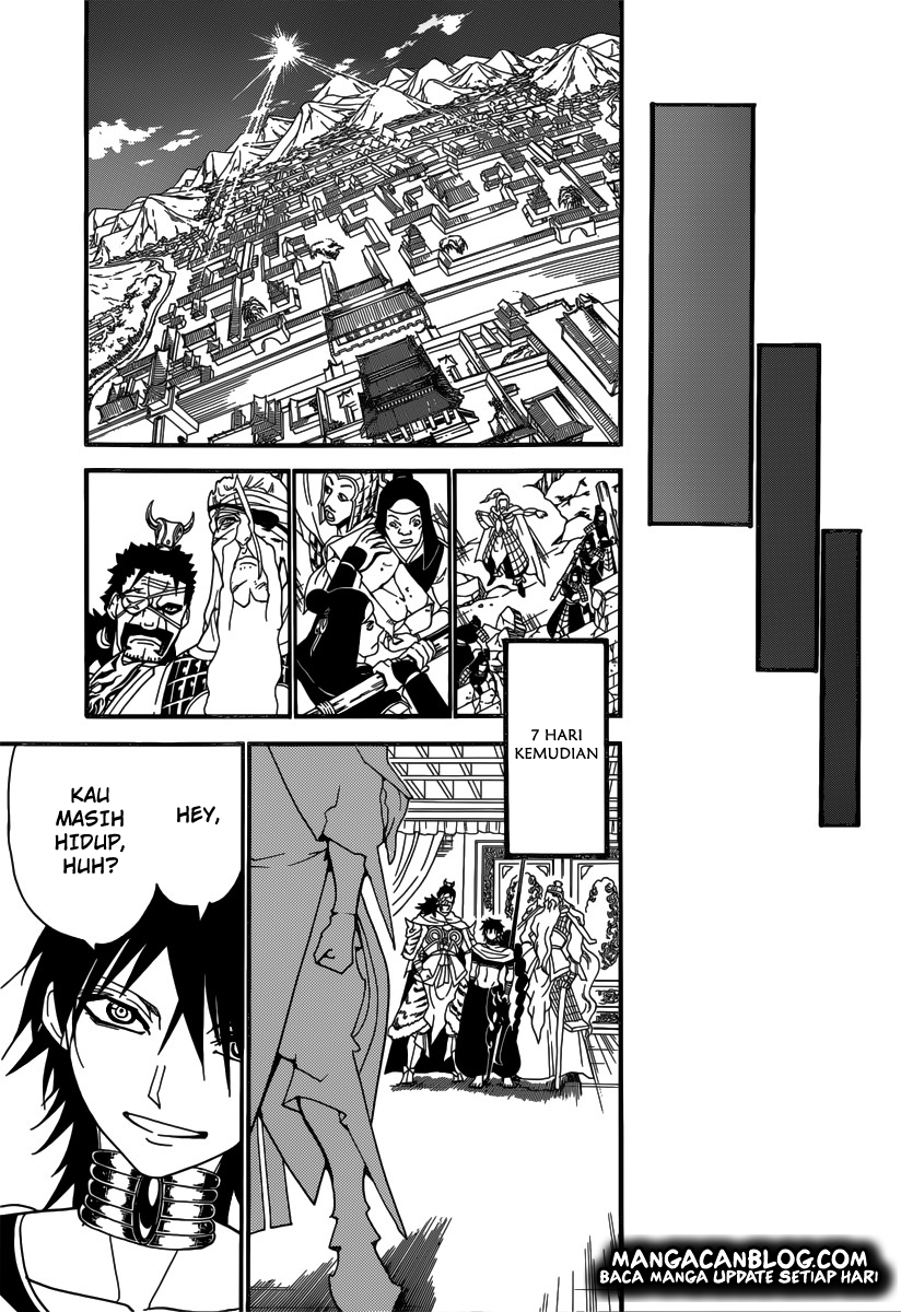 Magi &#8211; Labyrinth of Magic Chapter 250