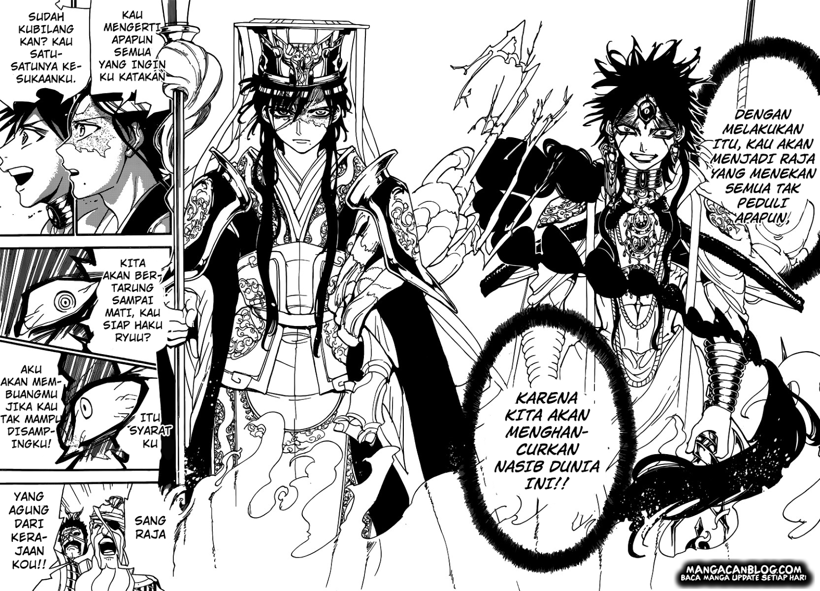 Magi &#8211; Labyrinth of Magic Chapter 250