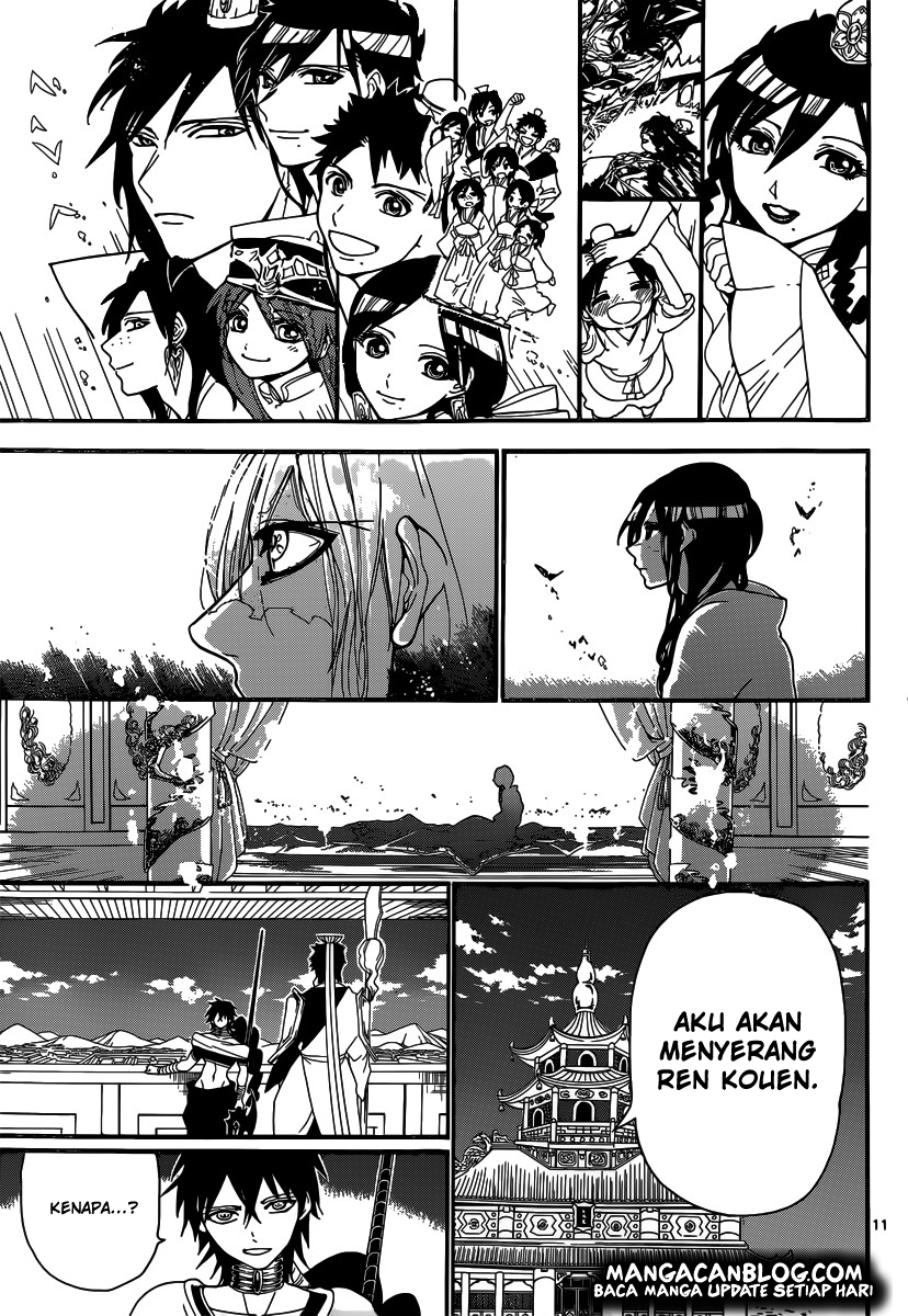 Magi &#8211; Labyrinth of Magic Chapter 250