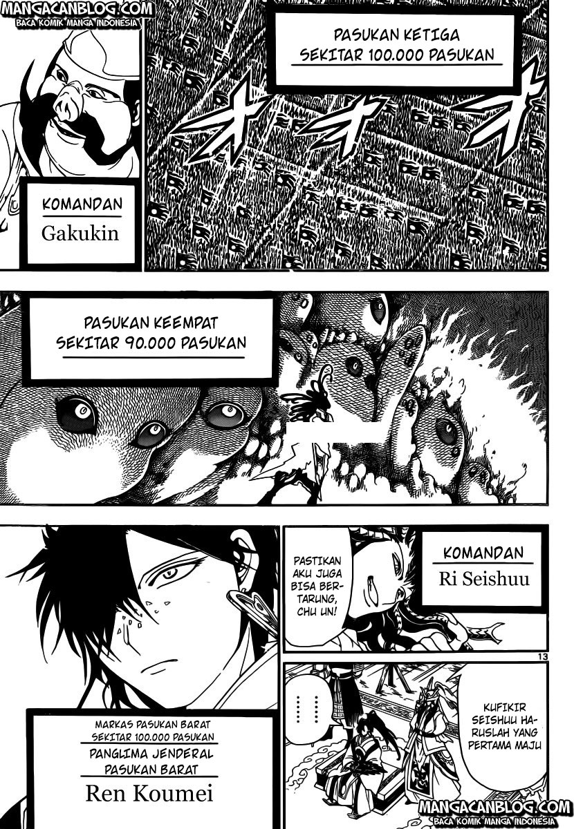 Magi &#8211; Labyrinth of Magic Chapter 268