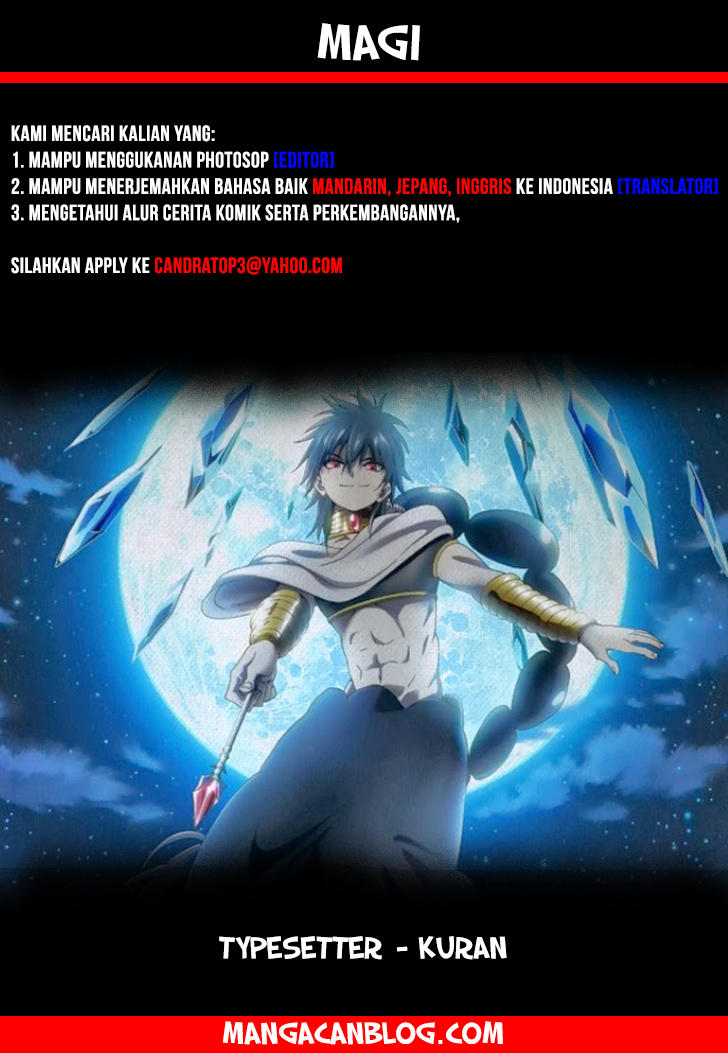 Magi &#8211; Labyrinth of Magic Chapter 275