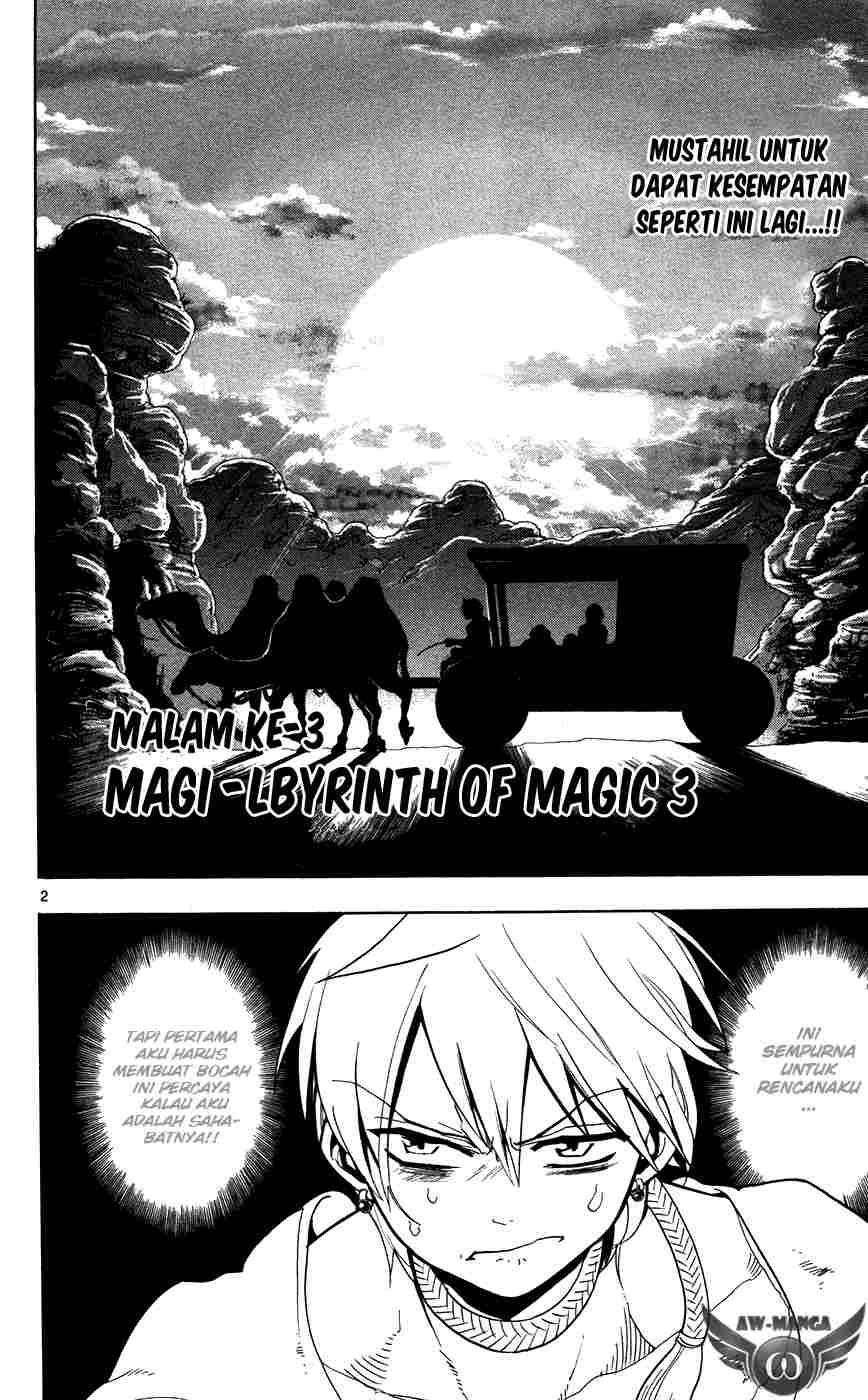 Magi &#8211; Labyrinth of Magic Chapter 3