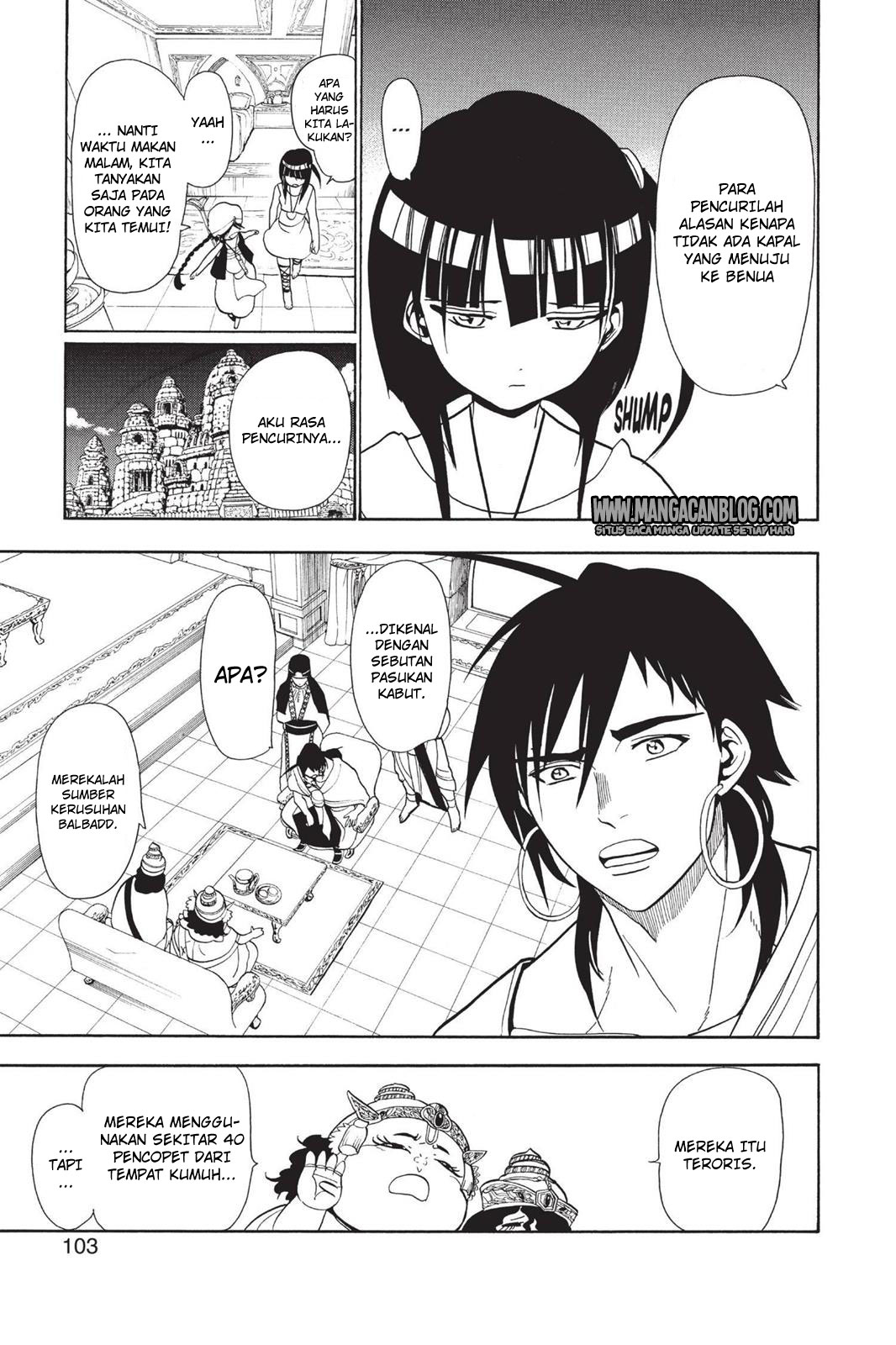 Magi &#8211; Labyrinth of Magic Chapter 33