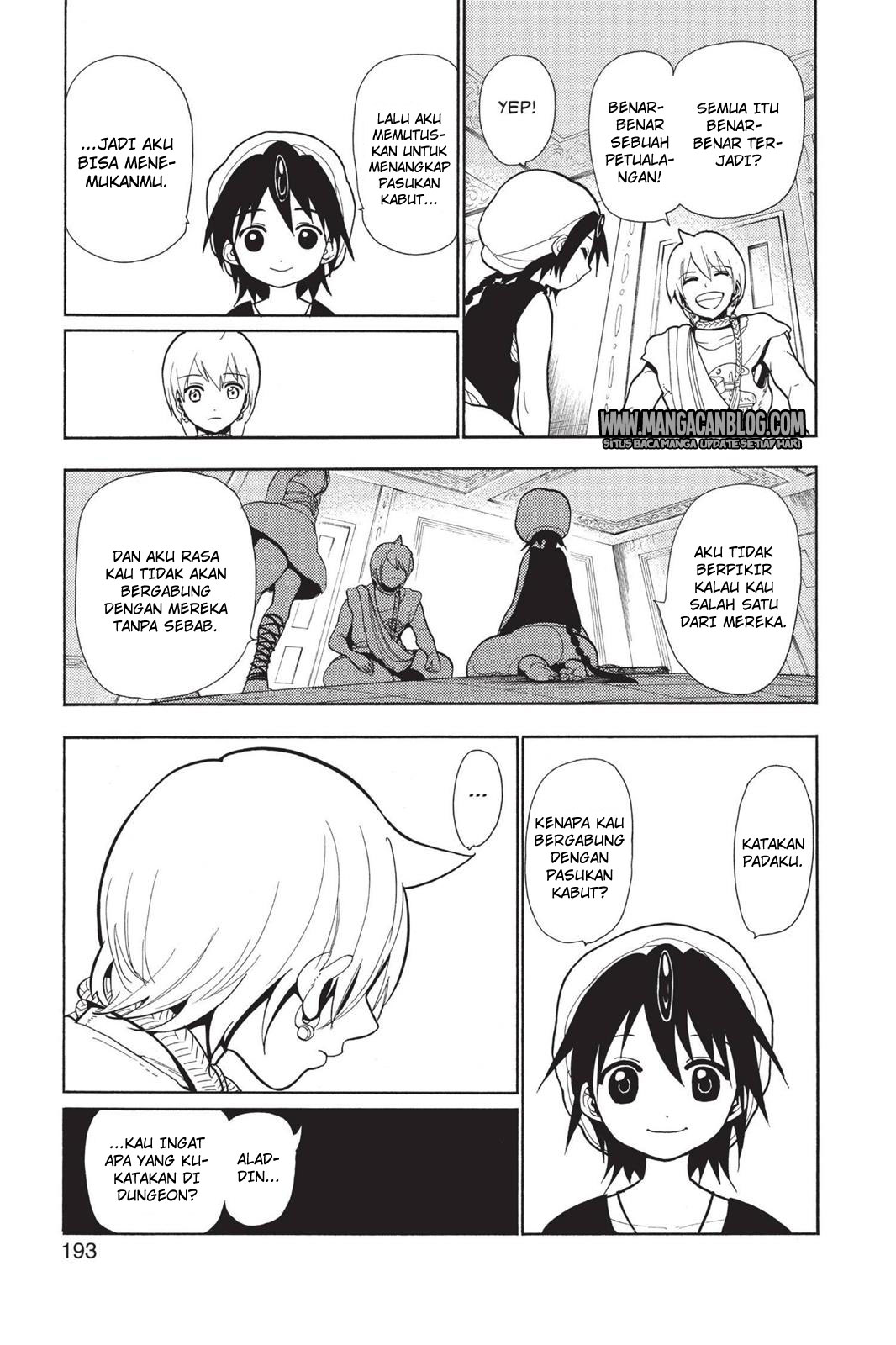 Magi &#8211; Labyrinth of Magic Chapter 37