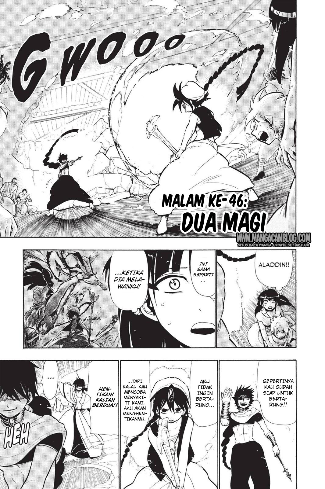 Magi &#8211; Labyrinth of Magic Chapter 46