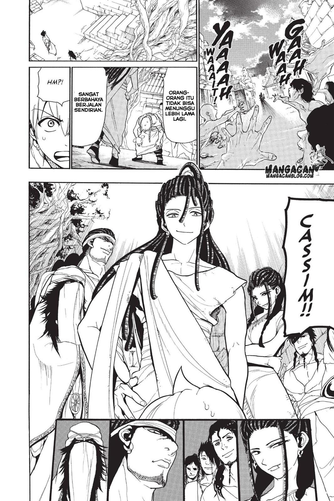 Magi &#8211; Labyrinth of Magic Chapter 55