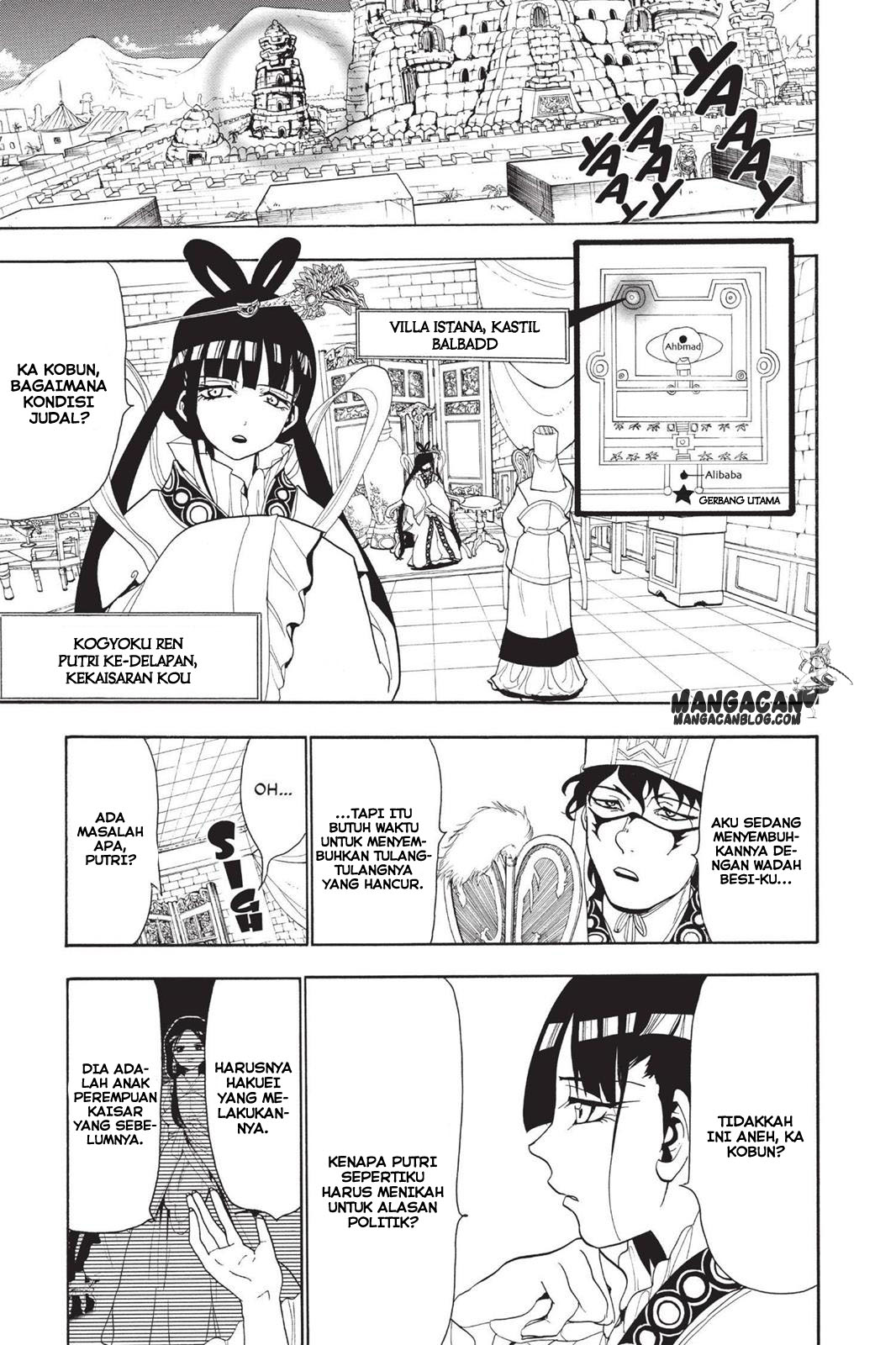 Magi &#8211; Labyrinth of Magic Chapter 57