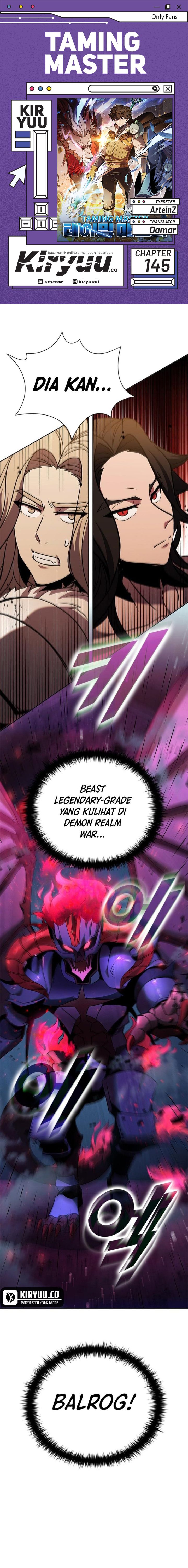 Taming Master Chapter 145