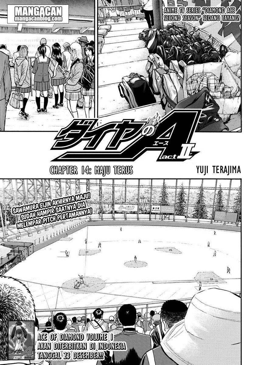 Diamond no Ace Act 2 Chapter 14