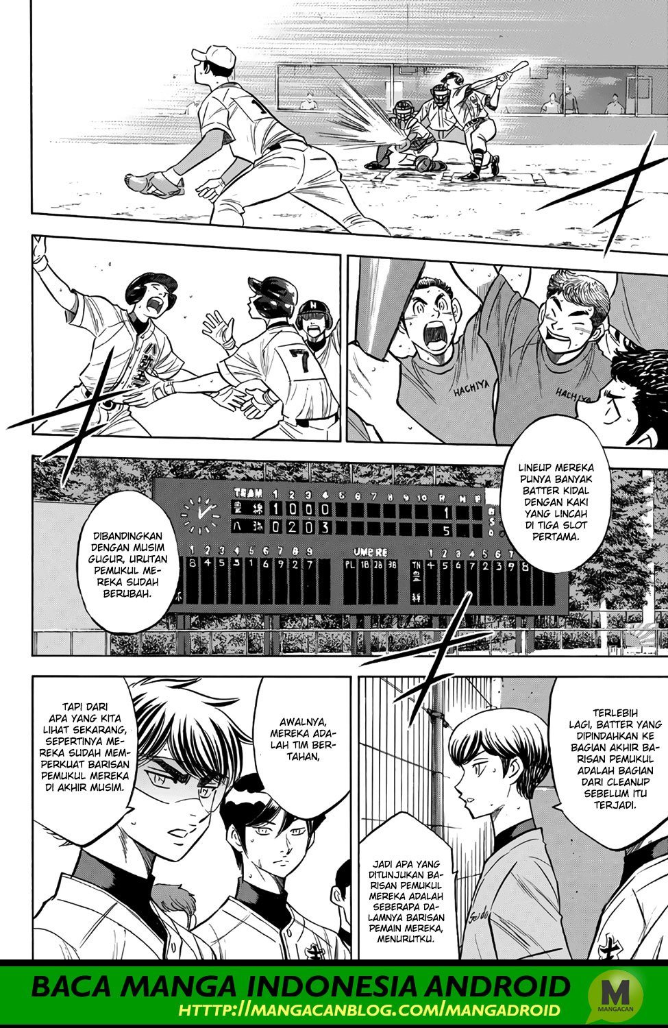 Diamond no Ace Act 2 Chapter 158